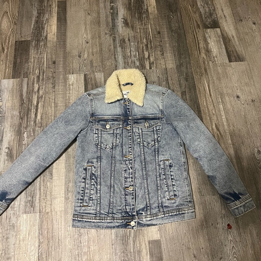 Hollister Denim Button down Jacket